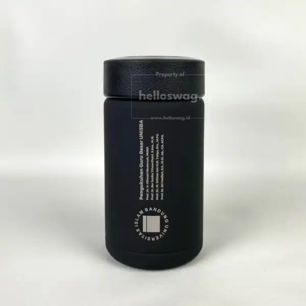 Botol Tumbler Bahan Kulit dan Stainless Steel Berbentuk Mug Dengan Custom Logo Untuk Souvenir 6