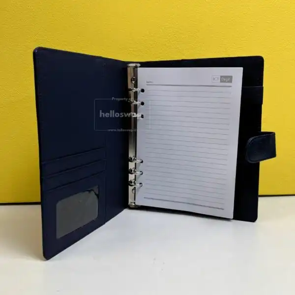 Buku Agenda Berbahan Kulit Model Binder Dengan Desain Grafis Custom (3)