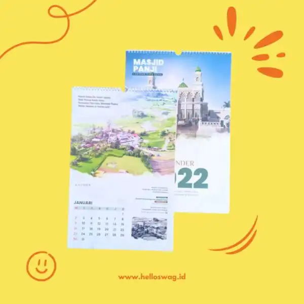 Kalender Dinding 1 Bulan 1