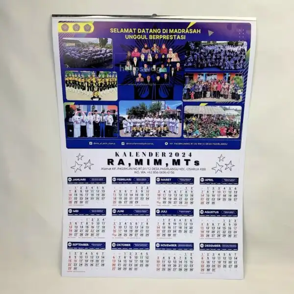 Kalender Dinding 12 Bulan 4