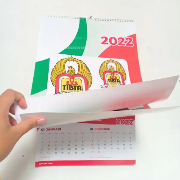 Kalender Dinding 2 Bulan 4
