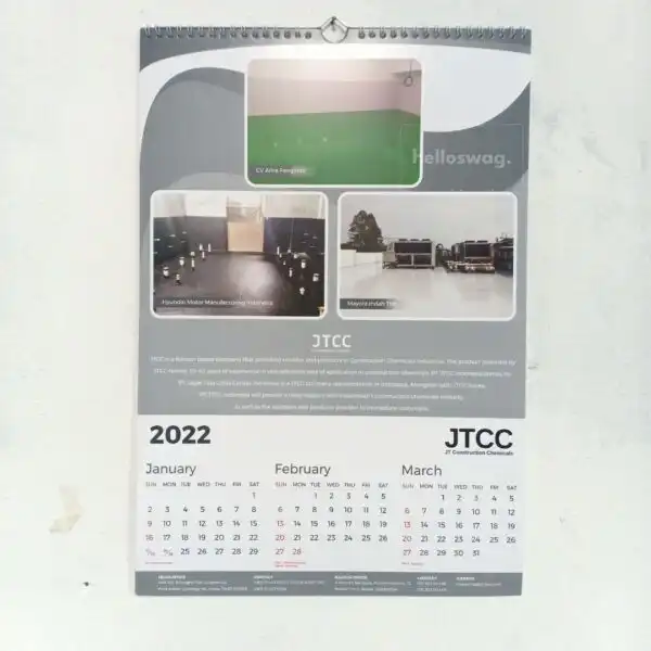 Kalender Dinding 3 Bulan 3