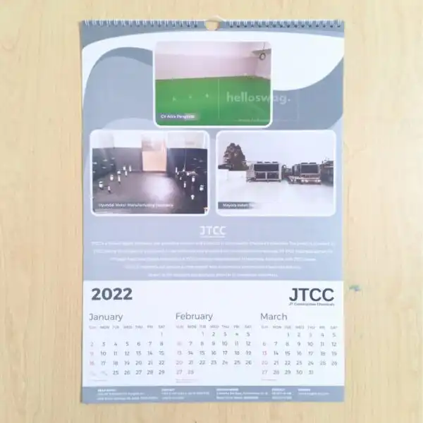 Kalender Dinding 3 Bulan 5