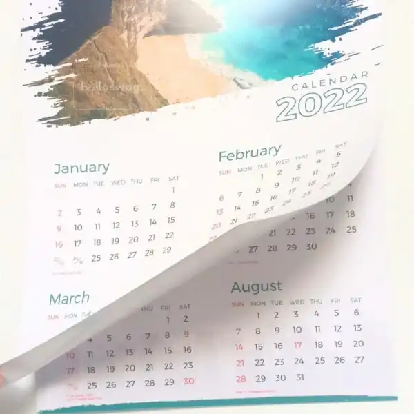 Kalender Dinding 4 Bulan 3