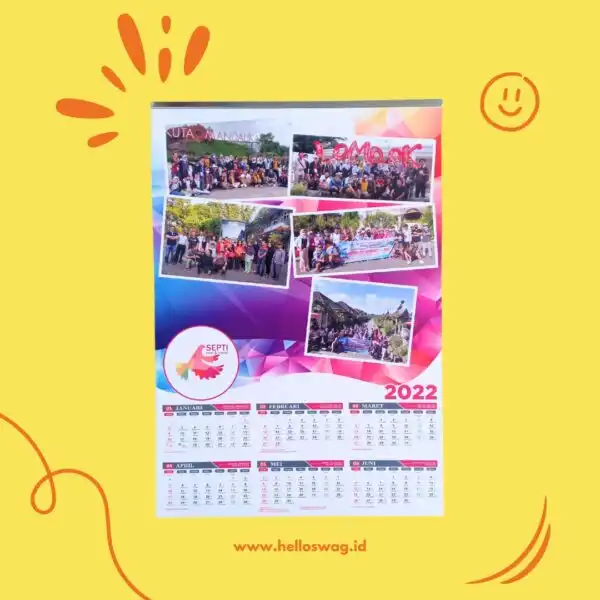 Kalender Dinding 6 Bulan 1