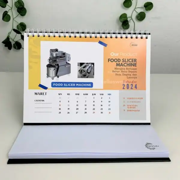 Kalender Meja Dengan Notes 3