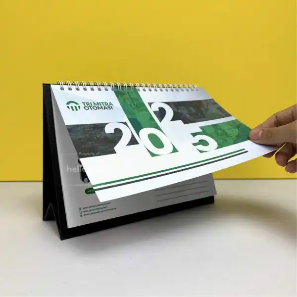 Kalender Meja Model Landscape Custom Desain (3)