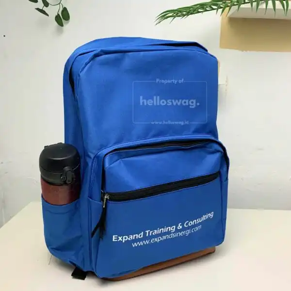 Souvenir Tas Ransel Backpack Dengan Logo Perusahaan Custom 1