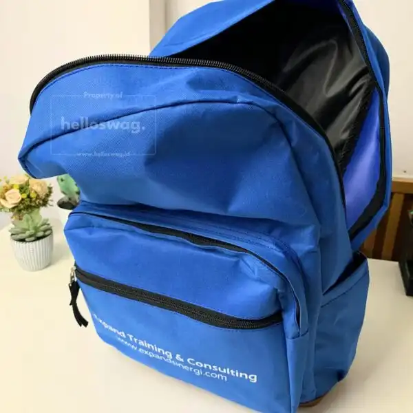 Souvenir Tas Ransel Backpack Dengan Logo Perusahaan Custom 4