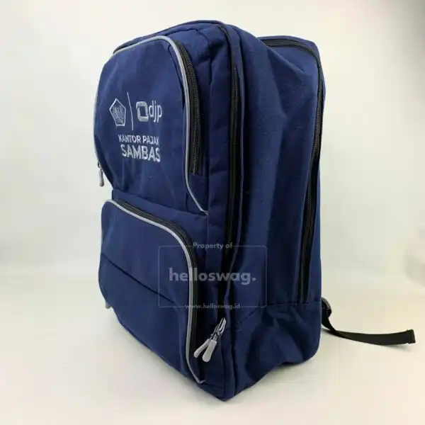 Souvenir Tas Ransel Backpack Dengan Logo Perusahaan Custom 6