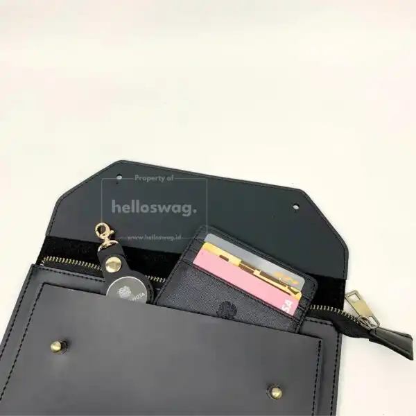 Tas Pouch Wristlet Berbahan Kulit Dengan Custom Logo 8