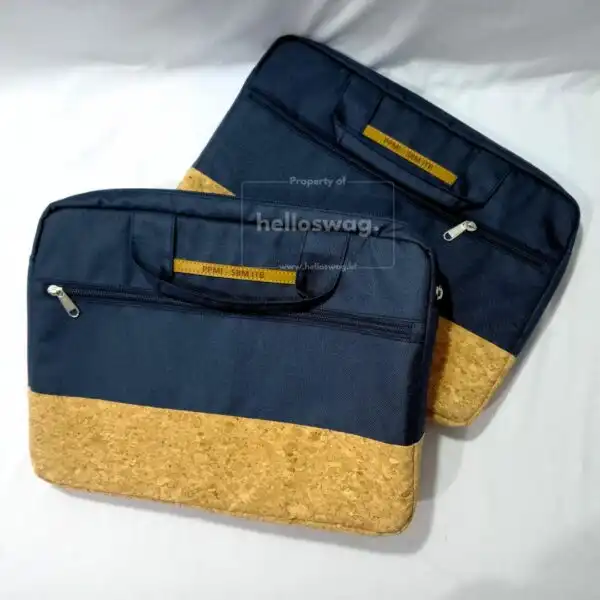 Tas Souvenir Untuk Laptop Berbahan Kombinasi Dengan Custom Logo 1