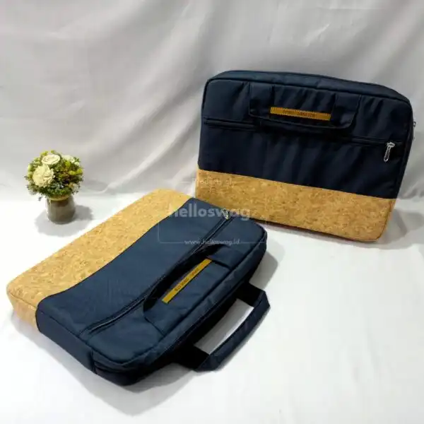 Tas Souvenir Untuk Laptop Berbahan Kombinasi Dengan Custom Logo 8