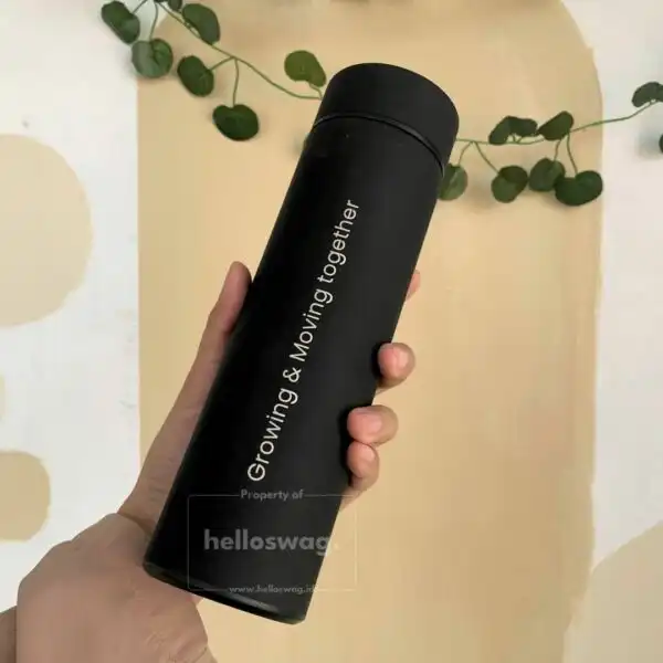 Tumbler Bahan Stainless Dengan Custom Logo dan LED Suhu Untuk Souvenir Acara 8
