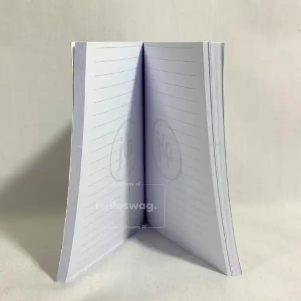 Buku Agenda Berbahan Softcover Dengan Blok Lem Untuk Souvenir Event 4