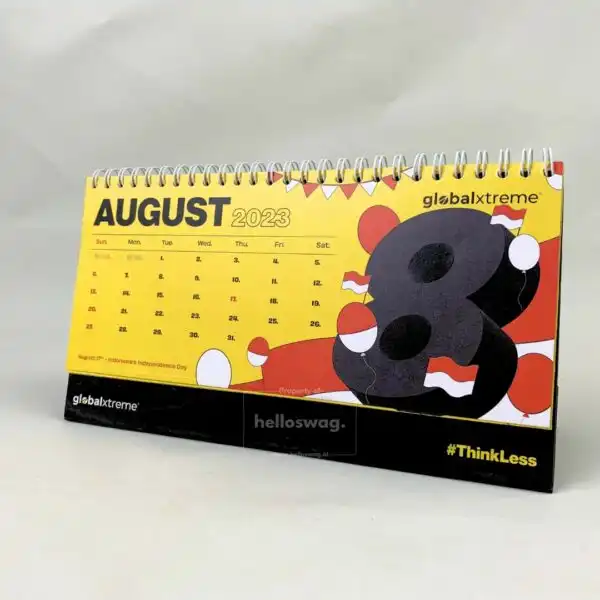 Kalender Meja Schedule 5