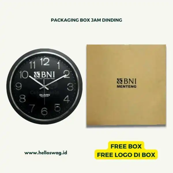 Souvenir Jam Dinding Dengan Model Beragam dan Custom Desain 1