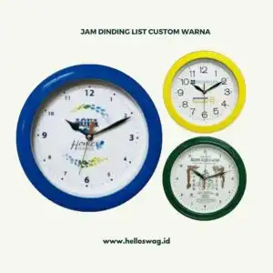 Shop Souvenir Jam Dinding Dengan Model Beragam dan Custom Desain 6