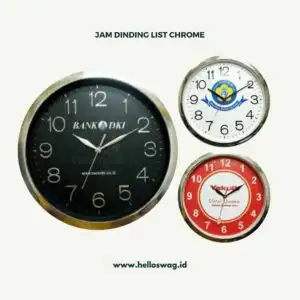 Shop Souvenir Jam Dinding Dengan Model Beragam dan Custom Desain 8