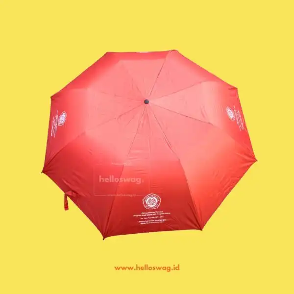 Souvenir Payung Lipat Dengan Pegangan Busa Dan Dapat Custom Logo Perusahaan 9