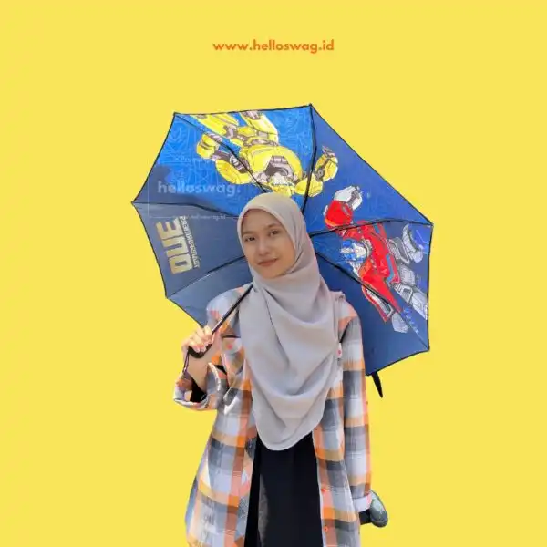 Souvenir Payung Lipat Fullprint Desain Grafis Custom Logo 7