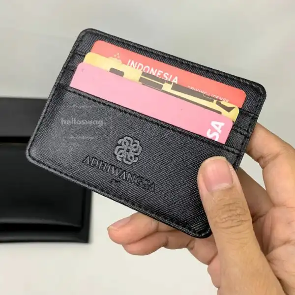 Cardholder Berbahan Kulit Custom Logo Untuk Souvenir 5