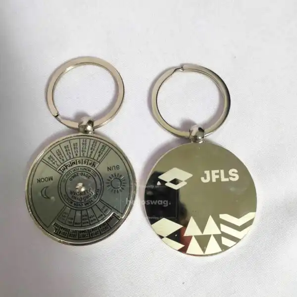 Gantungan Kunci Berbahan Metal Untuk Souvenir Dilengkapi Logo Perusahaan Custom 3