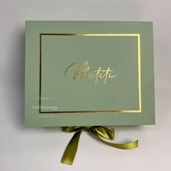 Gift Box Packaging Book Style With Ribbon 5