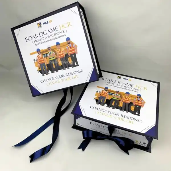 Gift Box Packaging Book Style With Ribbon 6