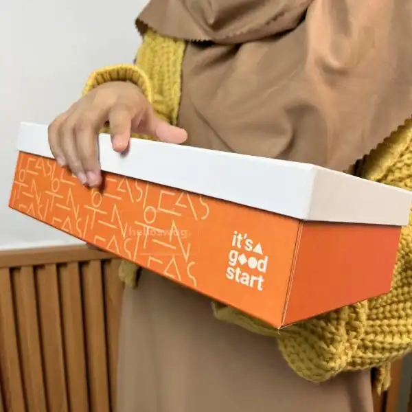 Gift Set Berisi 2 Item yaitu Tumbler Stainless dan Payung Lipat Custom Desain Grafis 5