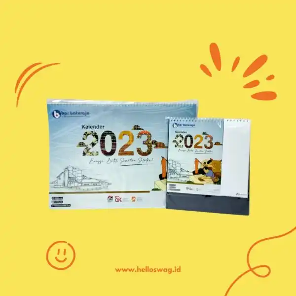 Paket Kalender Meja dan Kalender Dinding 1