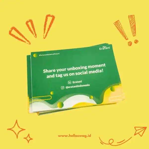 Souvenir Printing Kartu Nama untuk Acara 1
