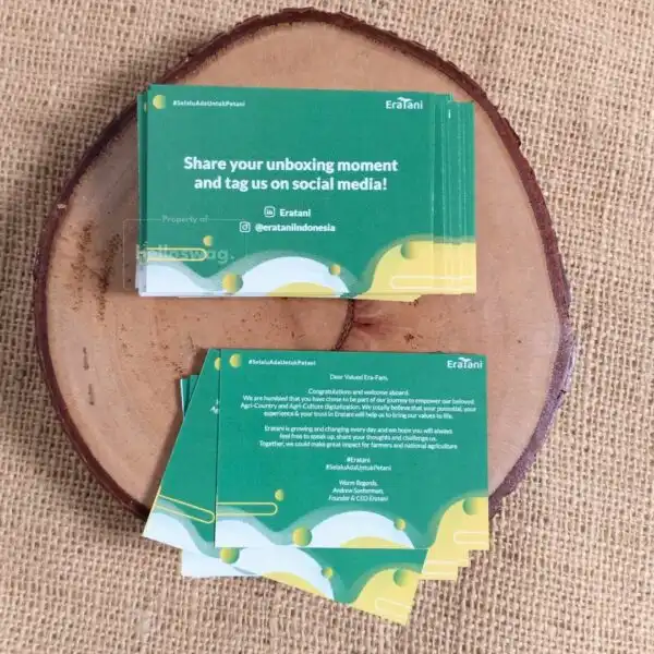 Souvenir Printing Kartu Nama untuk Acara 4