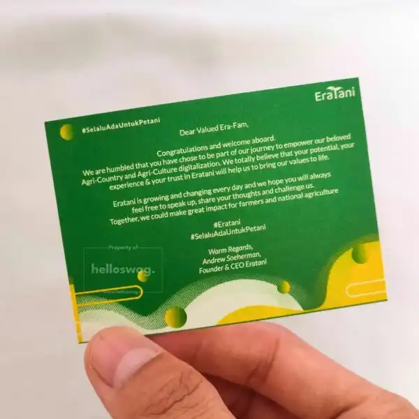 Souvenir Printing Kartu Nama untuk Acara 5