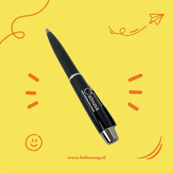 Souvenir Pulpen Bolpoin Pen Berbahan Metal Dengan Custom Logo 1