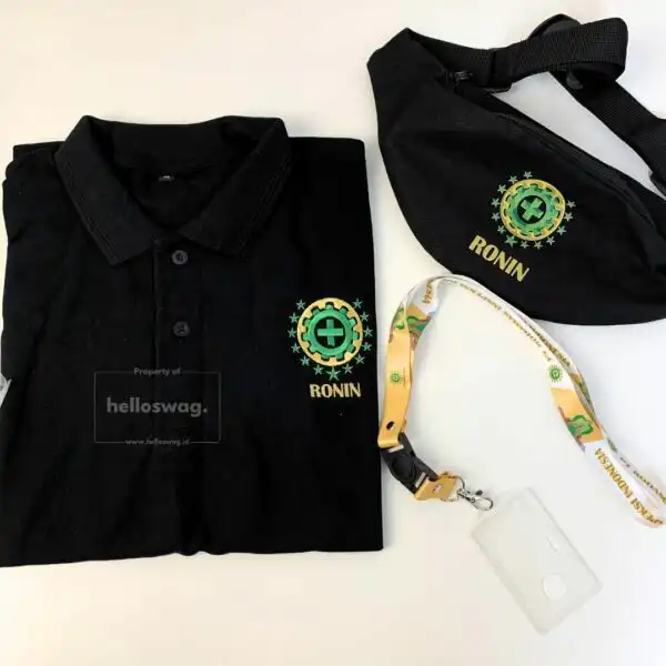 Tali Lanyard Kartu Identitas Dengan Custom Desain Untuk Perusahaan 9