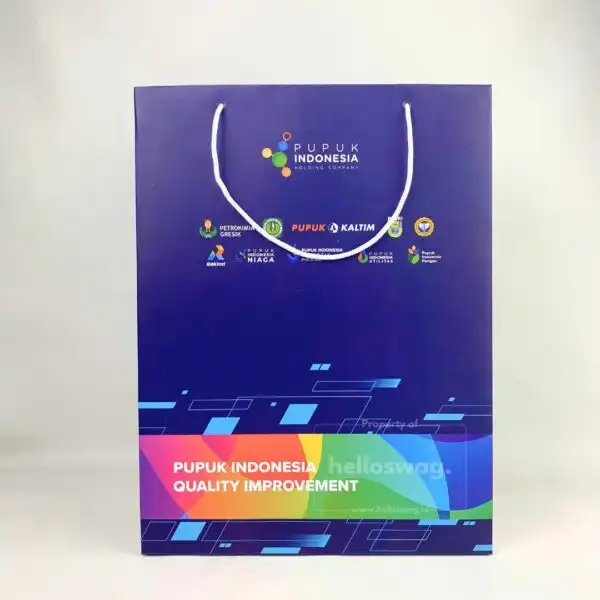 Tas Berbahan Paperbag Untuk Souvenir Dengan Custom Desain dan Logo 7