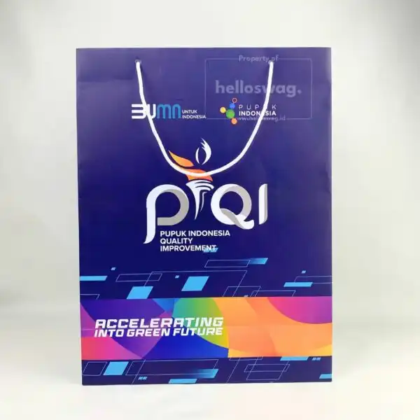 Tas Berbahan Paperbag Untuk Souvenir Dengan Custom Desain dan Logo 8