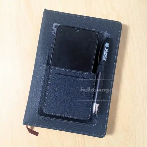 Buku Agenda Ready Stock Dengan Tempat Hp dan Pulpen 1