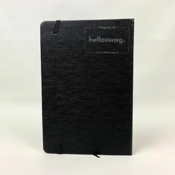 Buku Agenda Ready Stock Dilengkapi Karet dan Logo Perusahaan Custom 7