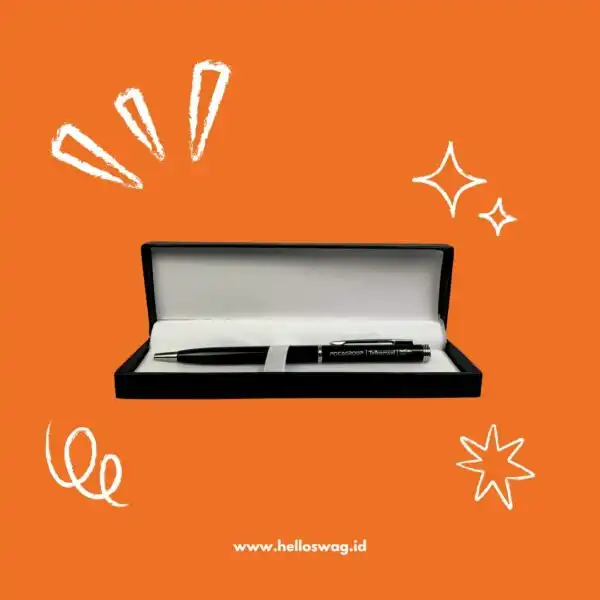 Gift Box Packaging Bolpoin Pulpen 1