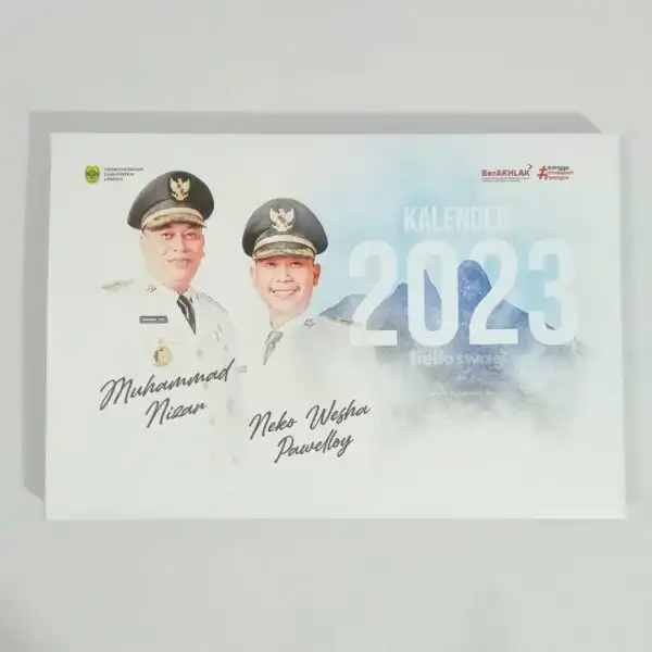 Kalender Meja Dengan Amplop 2