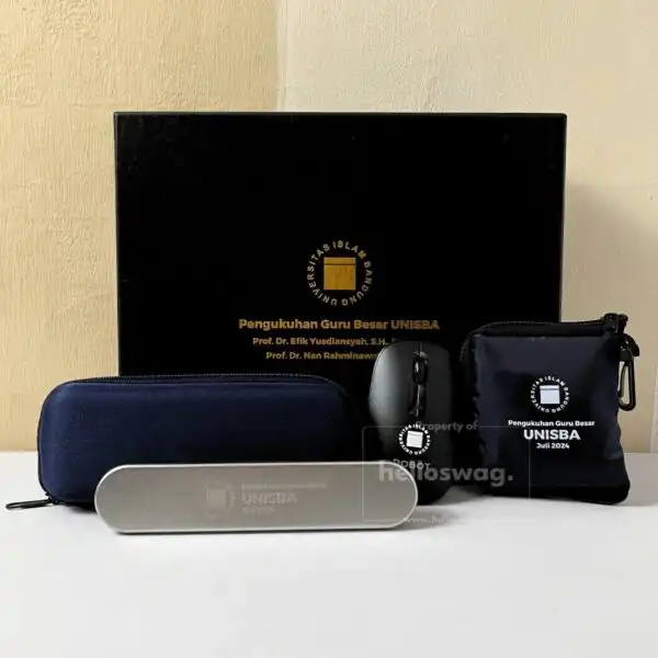 Tas Lipat Foldable Bag Untuk Souvenir Dengan Custom Logo 4