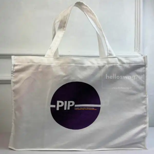 Tas Souvenir Totebag Dengan Bahan Kanvas dan Logo Custom Perusahaan 3