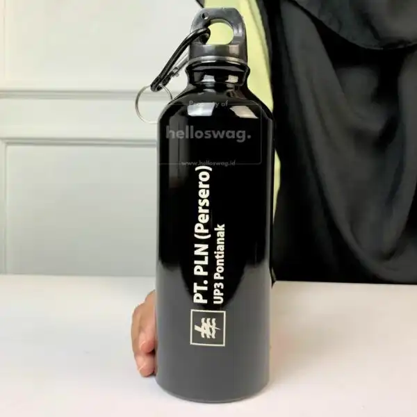 Tumbler Stainless Model Sport Dengan Custom Logo Untuk Souvenir Acara 6