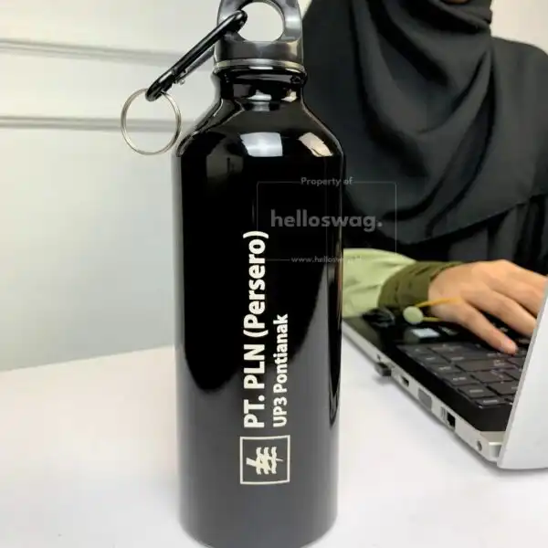 Tumbler Stainless Model Sport Dengan Custom Logo Untuk Souvenir Acara 7