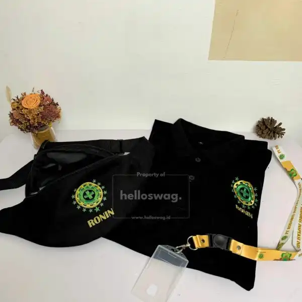 Seminar Kit Berisi Kaos ID Card dan Lanyard Tas Selempang Dengan Custom Logo Perusahaan 1