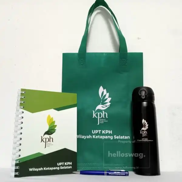 Seminar Kit Berisi Totebag Buku Agenda Pulpen Plastik dan Tumbler Untuk Souvenir Pemerintahan 6