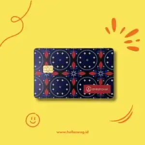 E Money Dengan Desain Custom Untuk Souvenir Icon