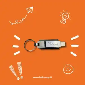 Flashdisk Dengan Bahan Metal dan Custom Logo Icon